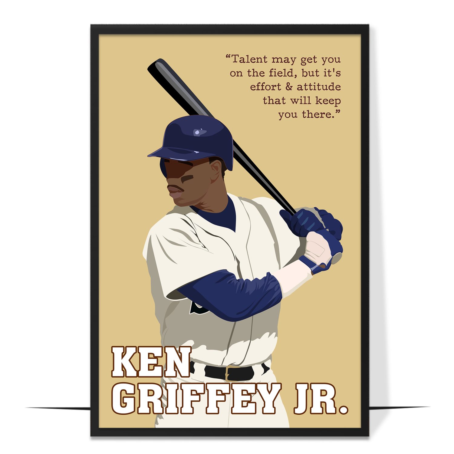 Ken Griffey Jr Motivational Poster