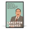 Langston Hughes Poster