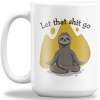 Let That Go Yoga Coffee Mug