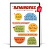 Mental Health Reminders Poster