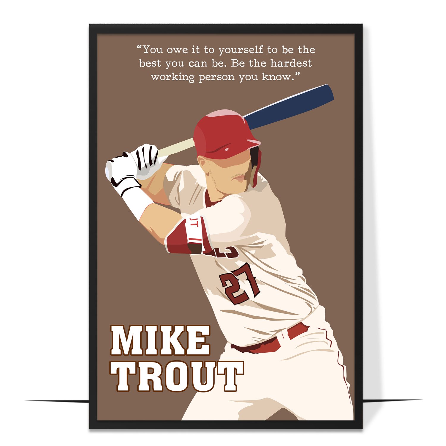 Mike Trout Motivational Poster