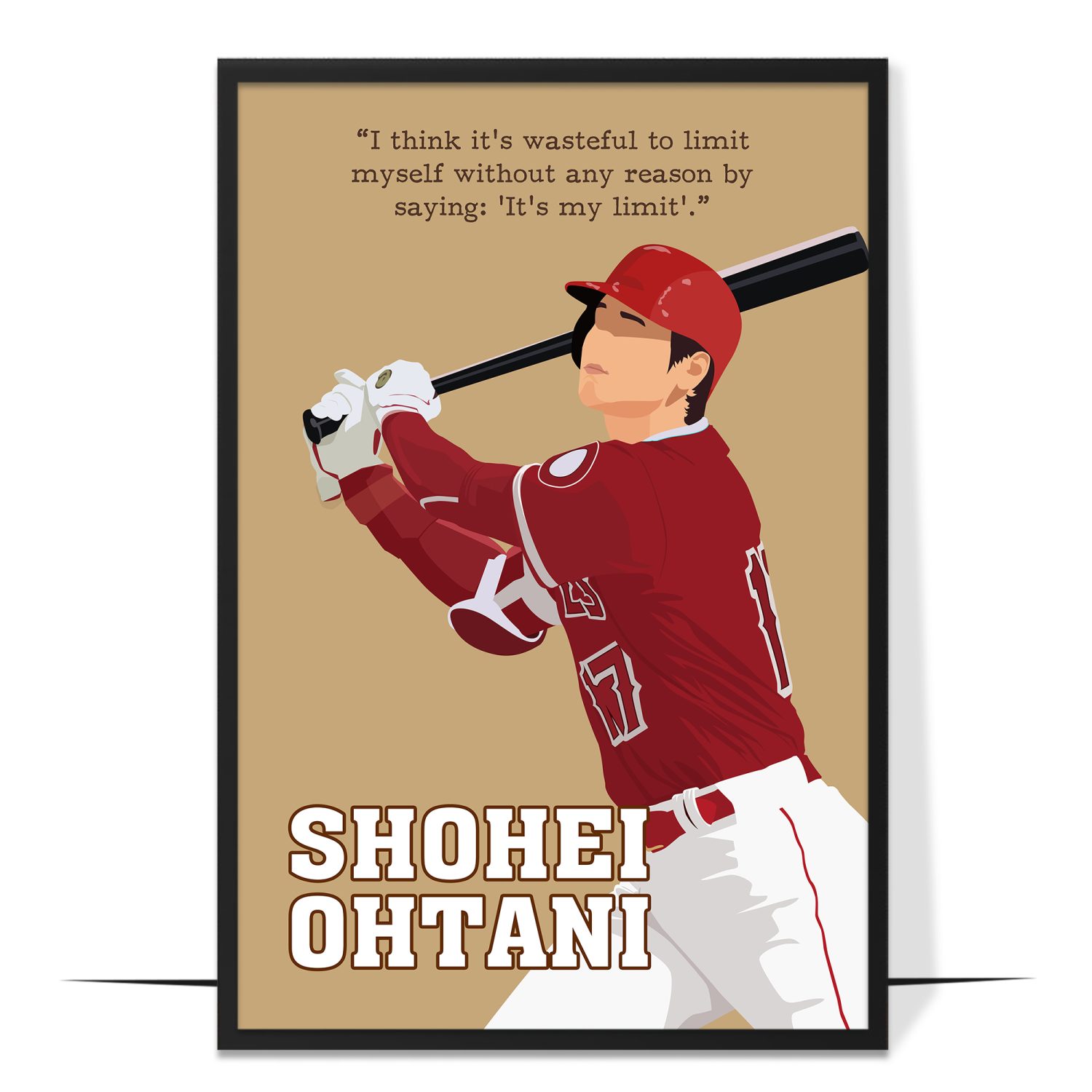 Shohei Ohtani Motivational Poster