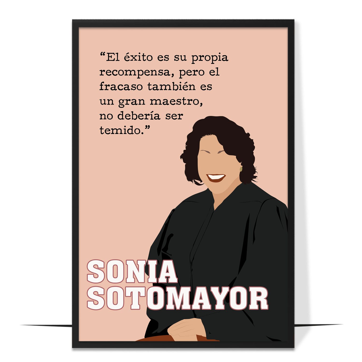 Sonia Sotomayor Court Judge Poster