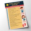 Symptoms Checklist Tool for Kids Worksheet