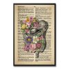 Vintage Digestive System Anatomy Poster