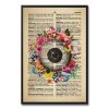 Vintage Eye Anatomy Poster