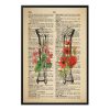 Vintage Tibia Bone Anatomy Poster