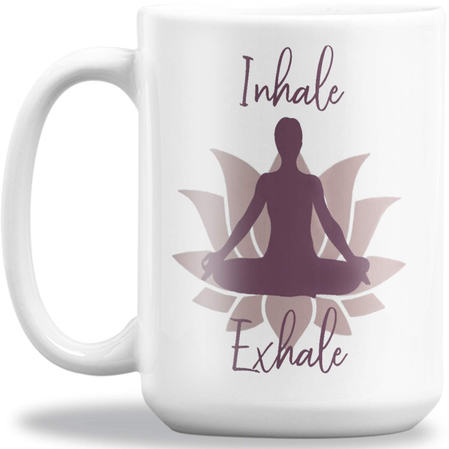 Yoga Inhale Exhale Coffee Mug