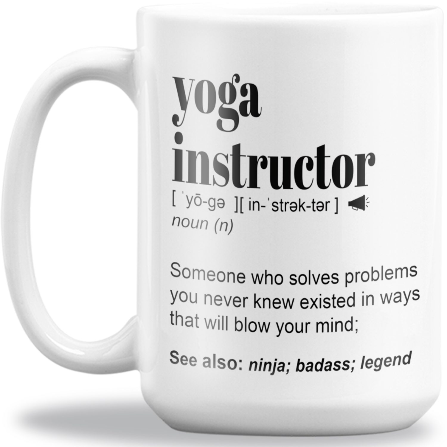 Yoga Instructor Coffee Mug