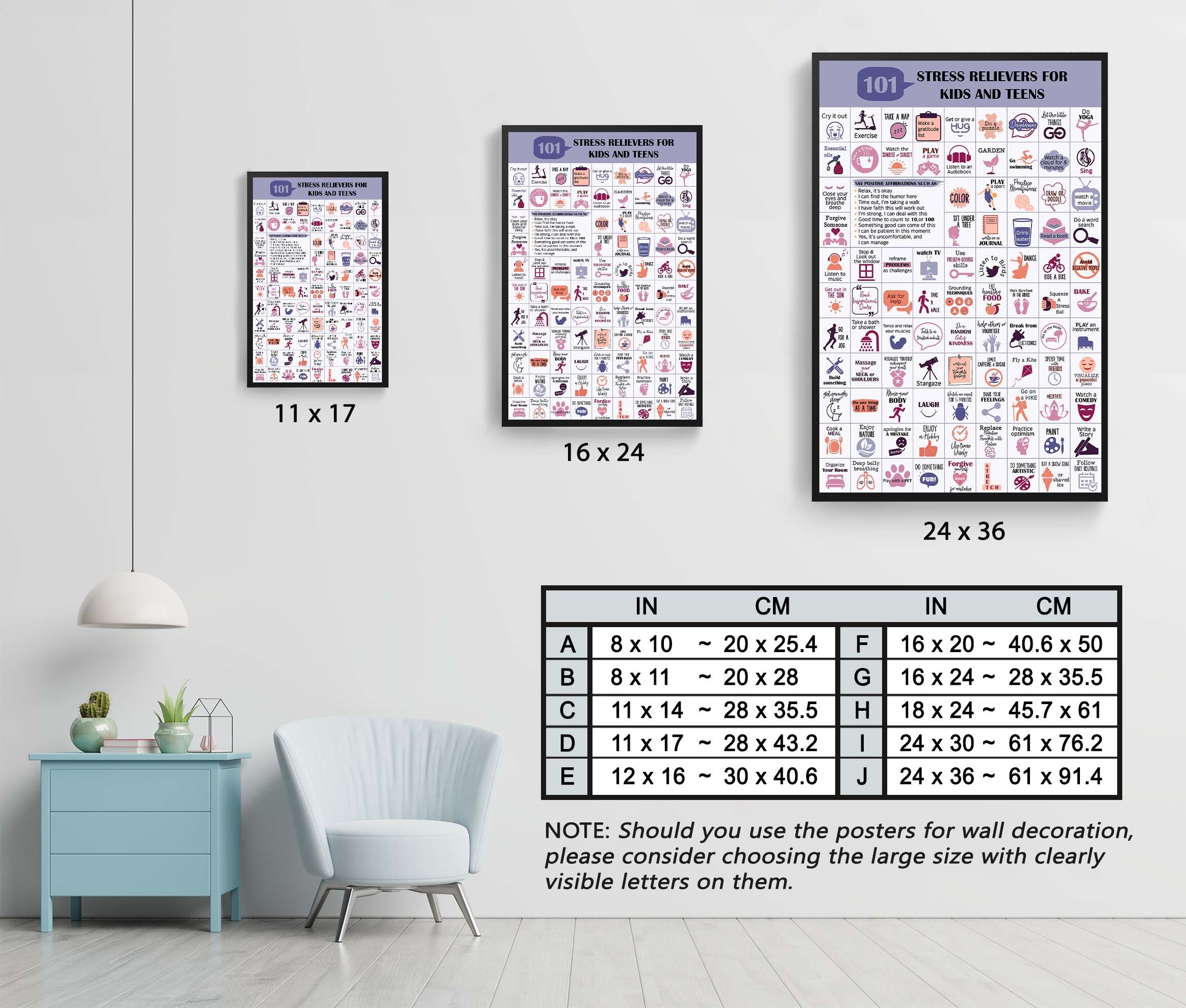 101 Stress Relievers Mental Health Printable - Image 7