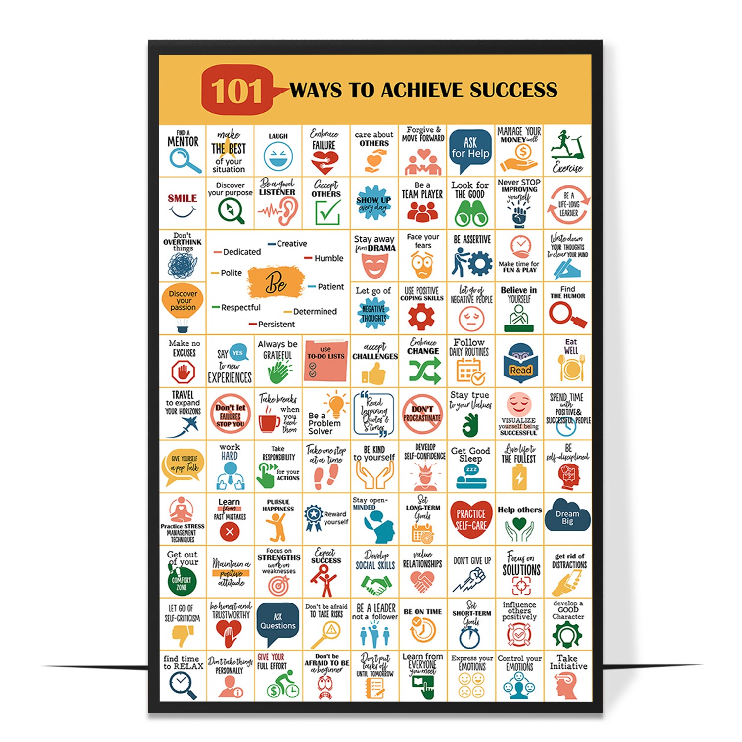 101 Achieve Success Printable