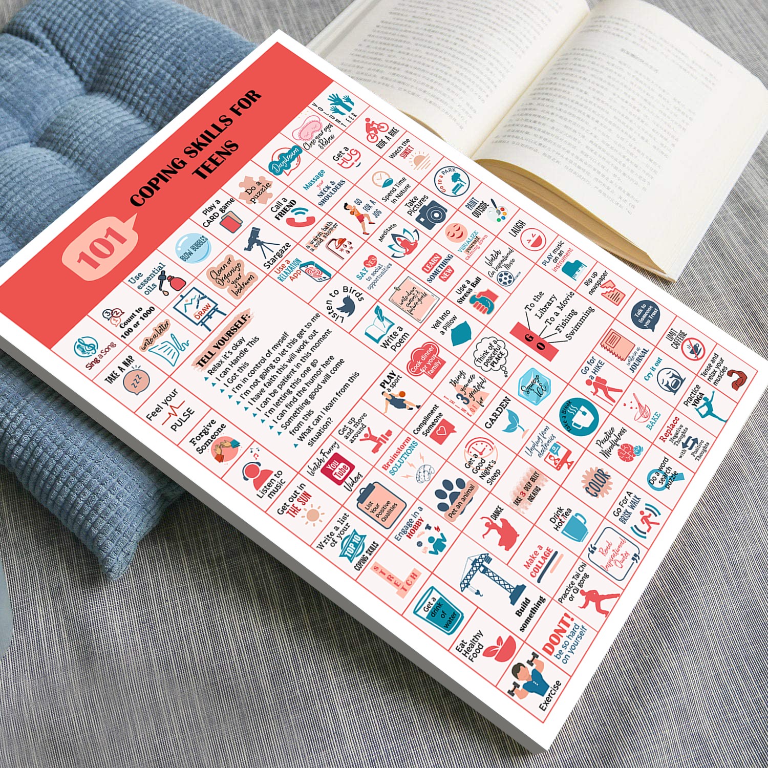 101 Coping Skills Mental Health Printable - Image 4