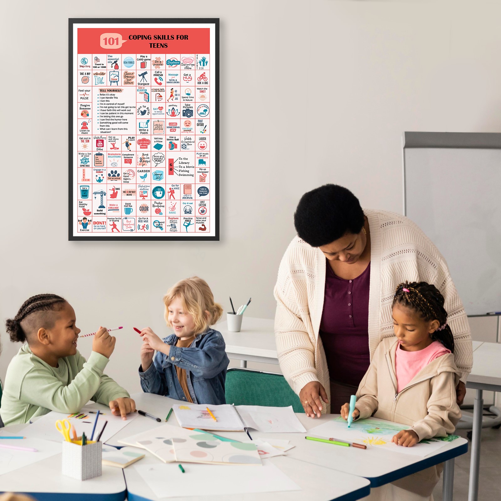 101 Coping Skills Mental Health Printable - Image 5