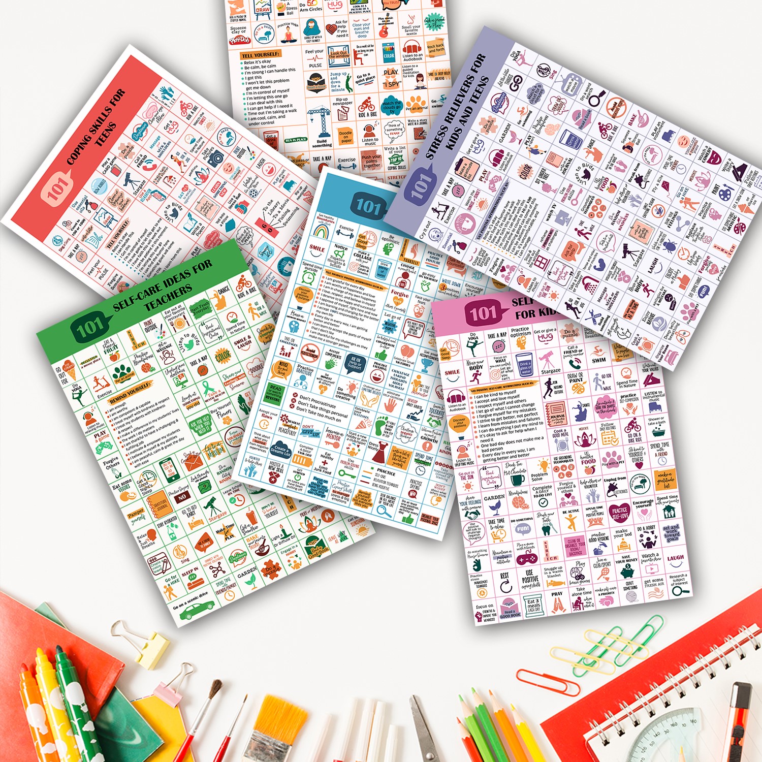 101 Coping Skills Mental Health Printable - Image 6