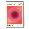 888 Balance Angel Number Wall Art