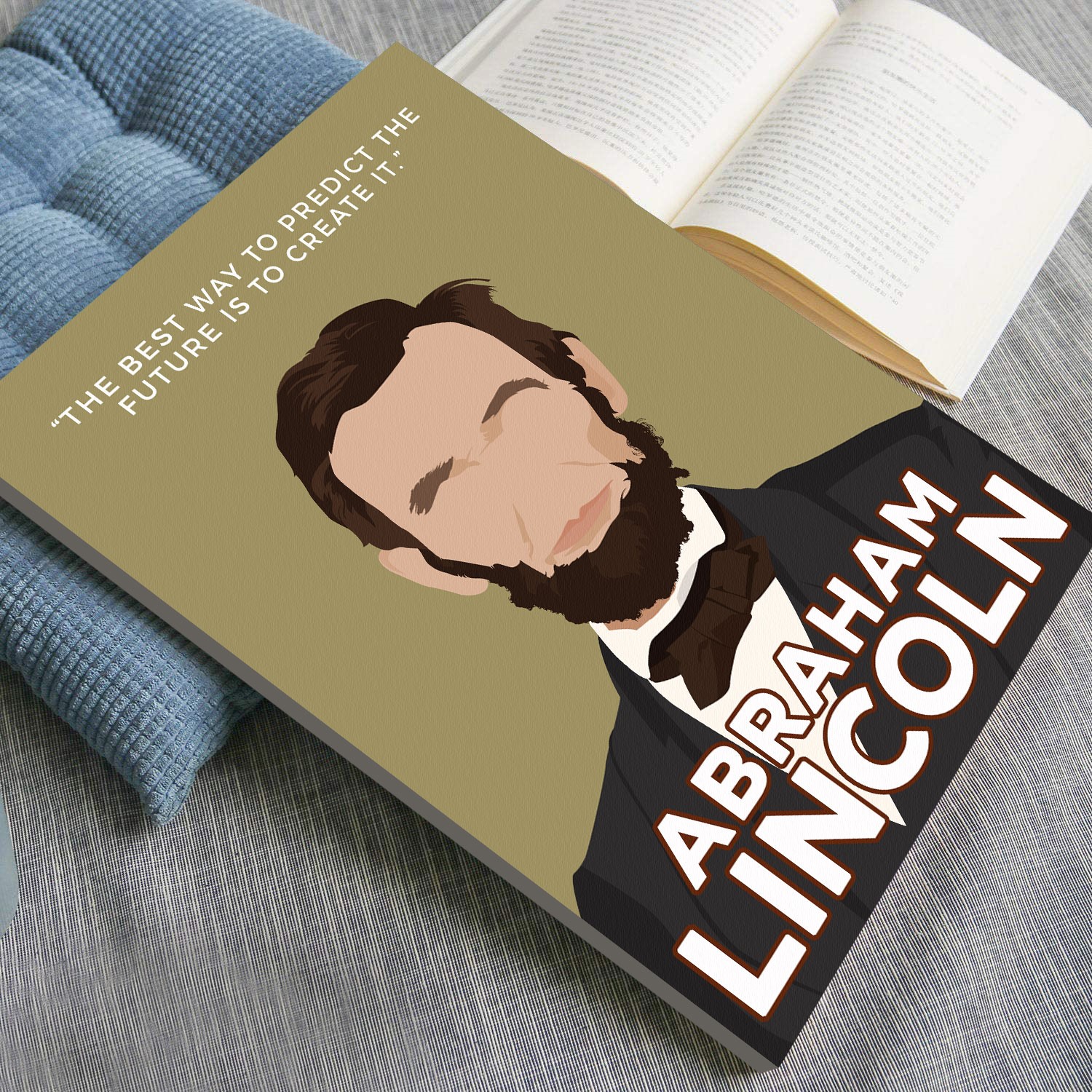 Abraham Lincoln Motivational Quote Wall Art - Image 3