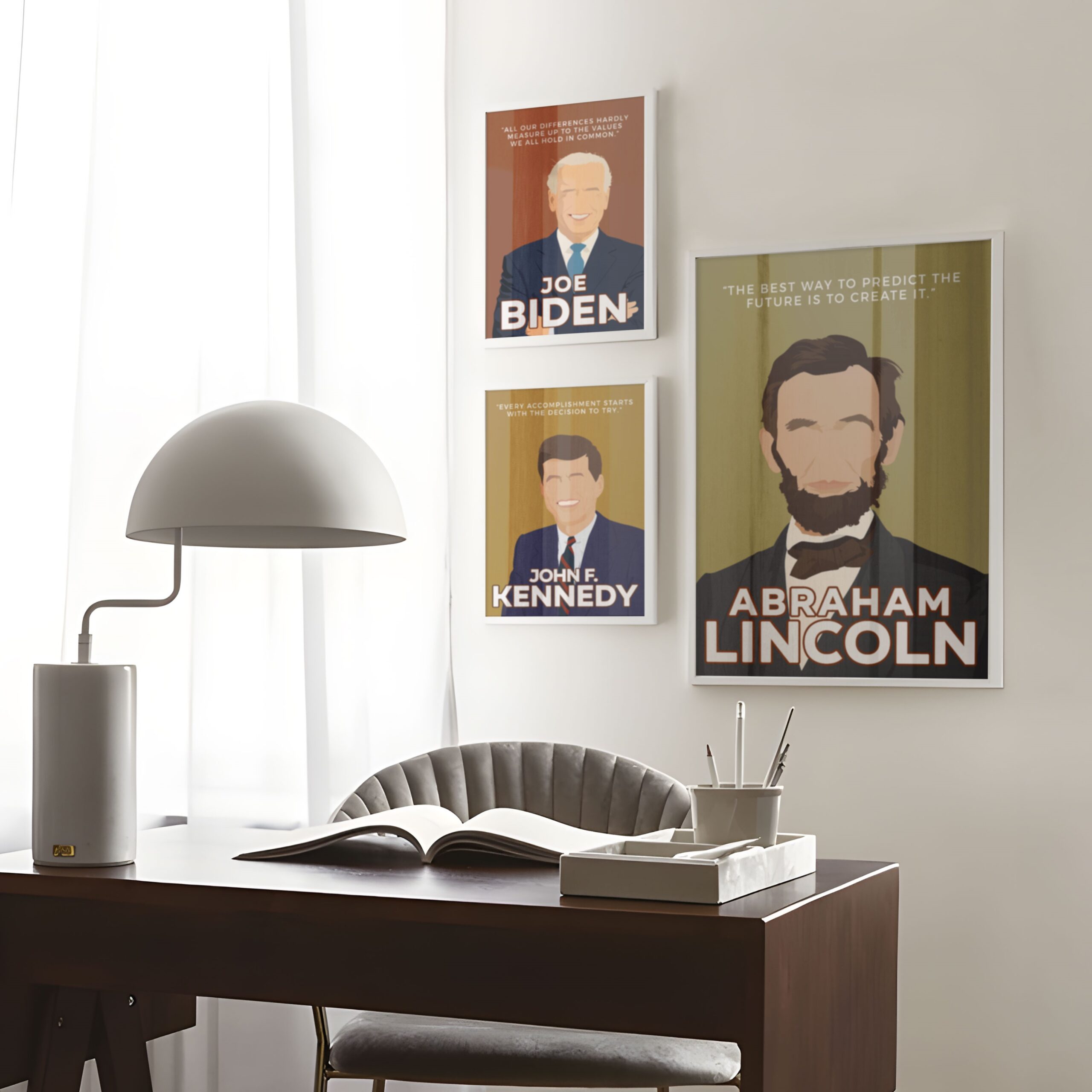 Abraham Lincoln Motivational Quote Wall Art - Image 5