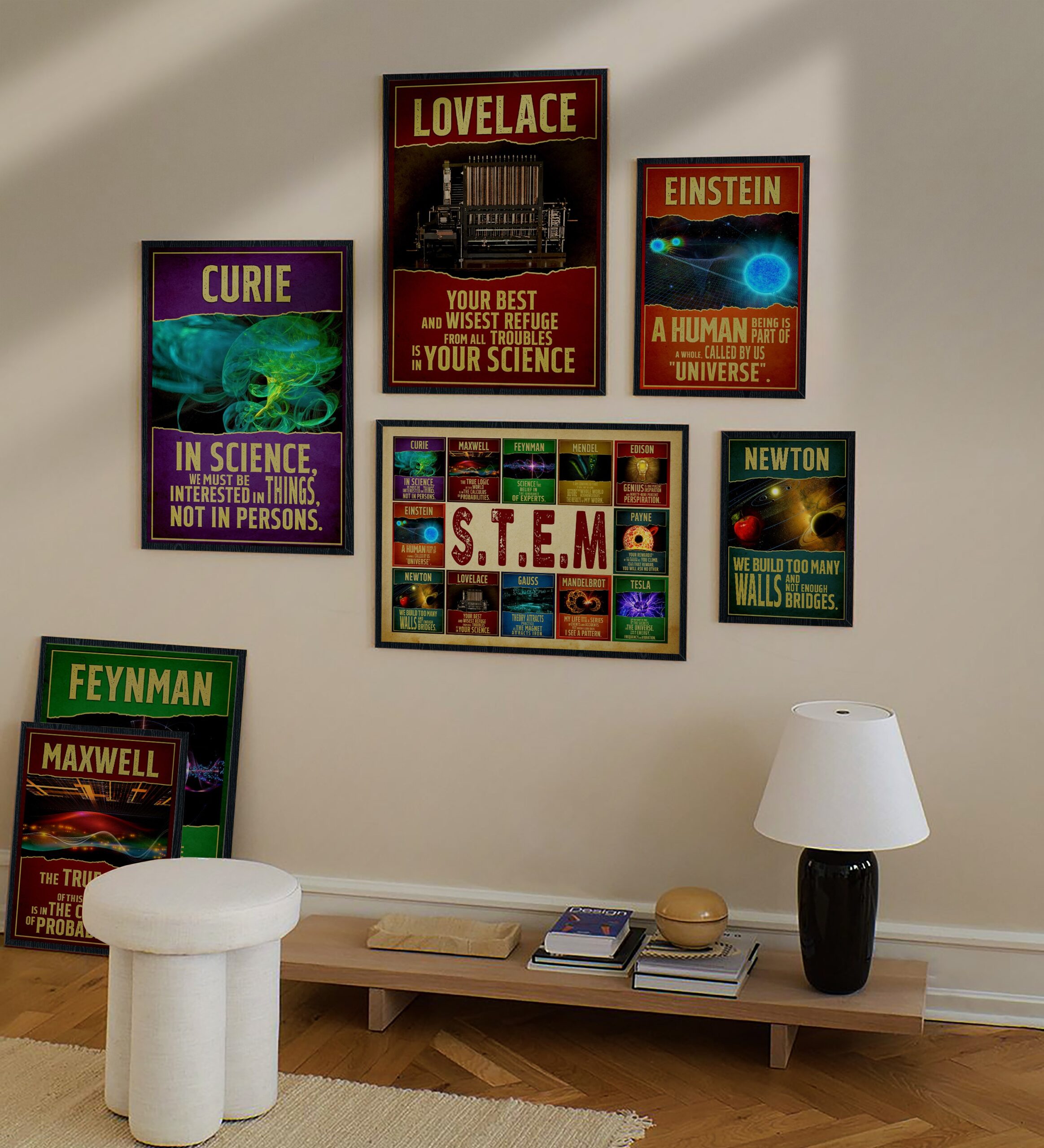 Ada Lovelace Mathematician Inspirational Quote Wall Art - Image 6