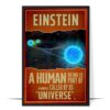 Albert Einstein Inspirational Quote Wall Art