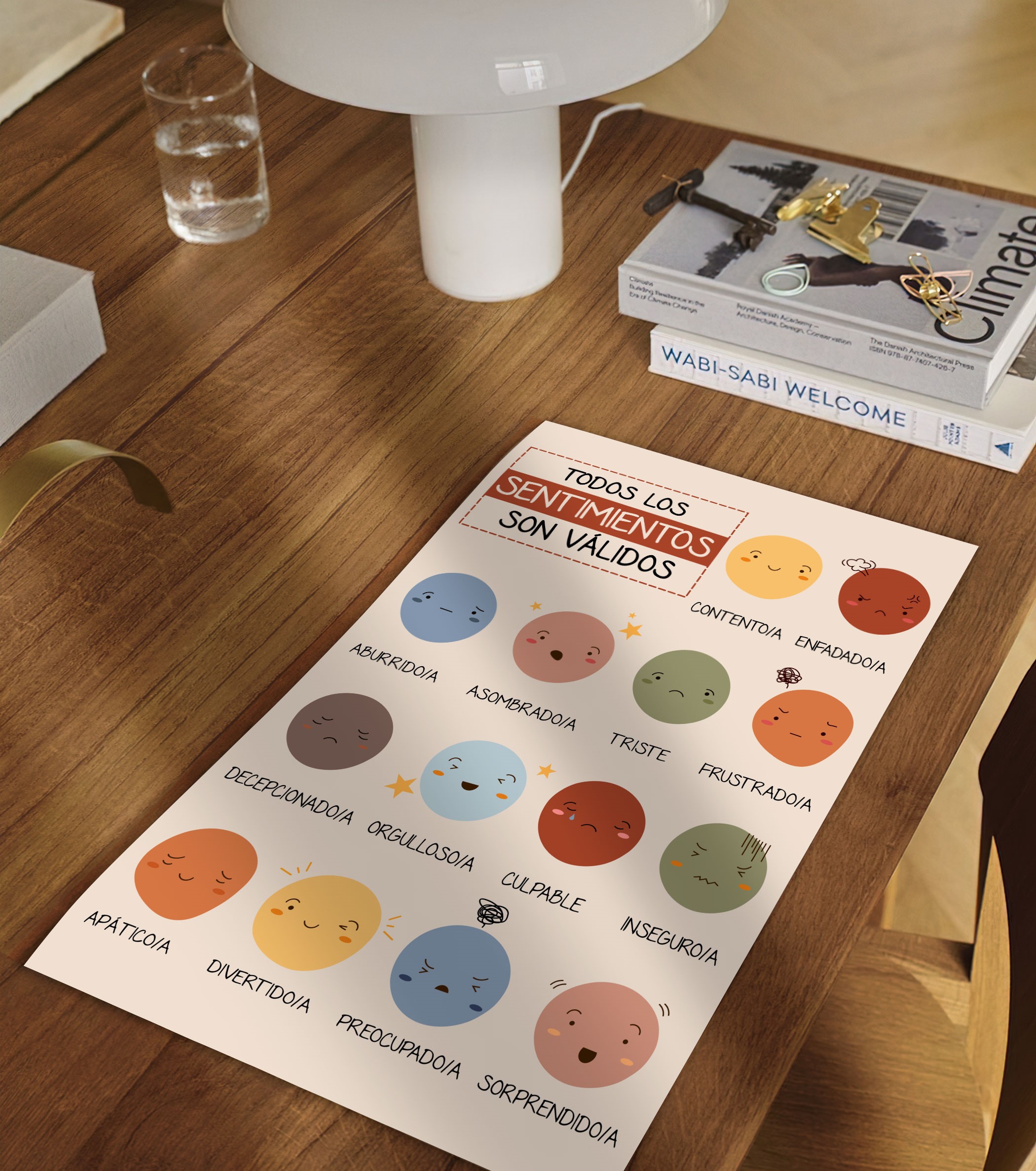 All Feeling Are Valid Spanish Mental Health Printable - Image 2