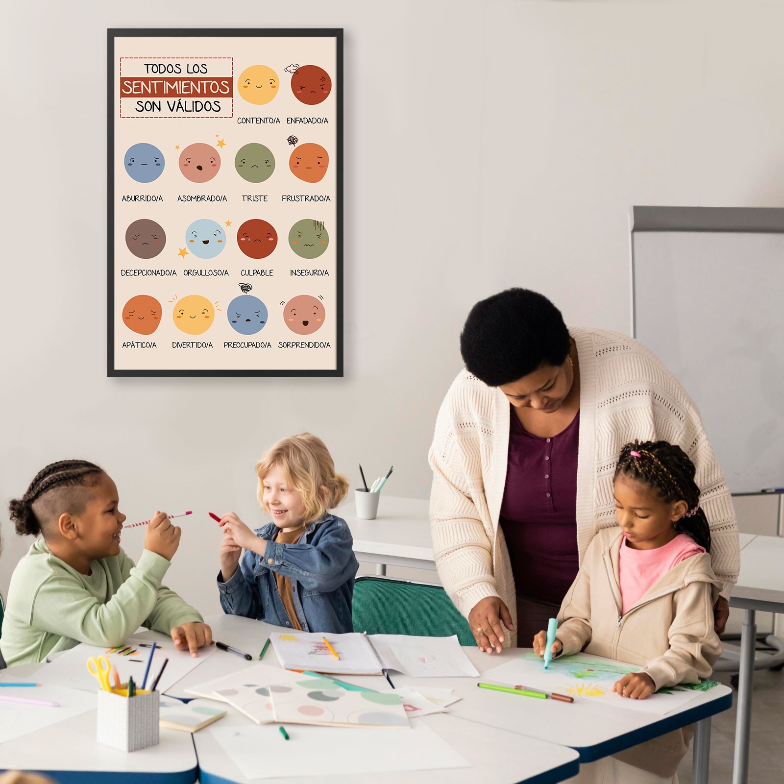 All Feeling Are Valid Spanish Mental Health Printable - Image 5