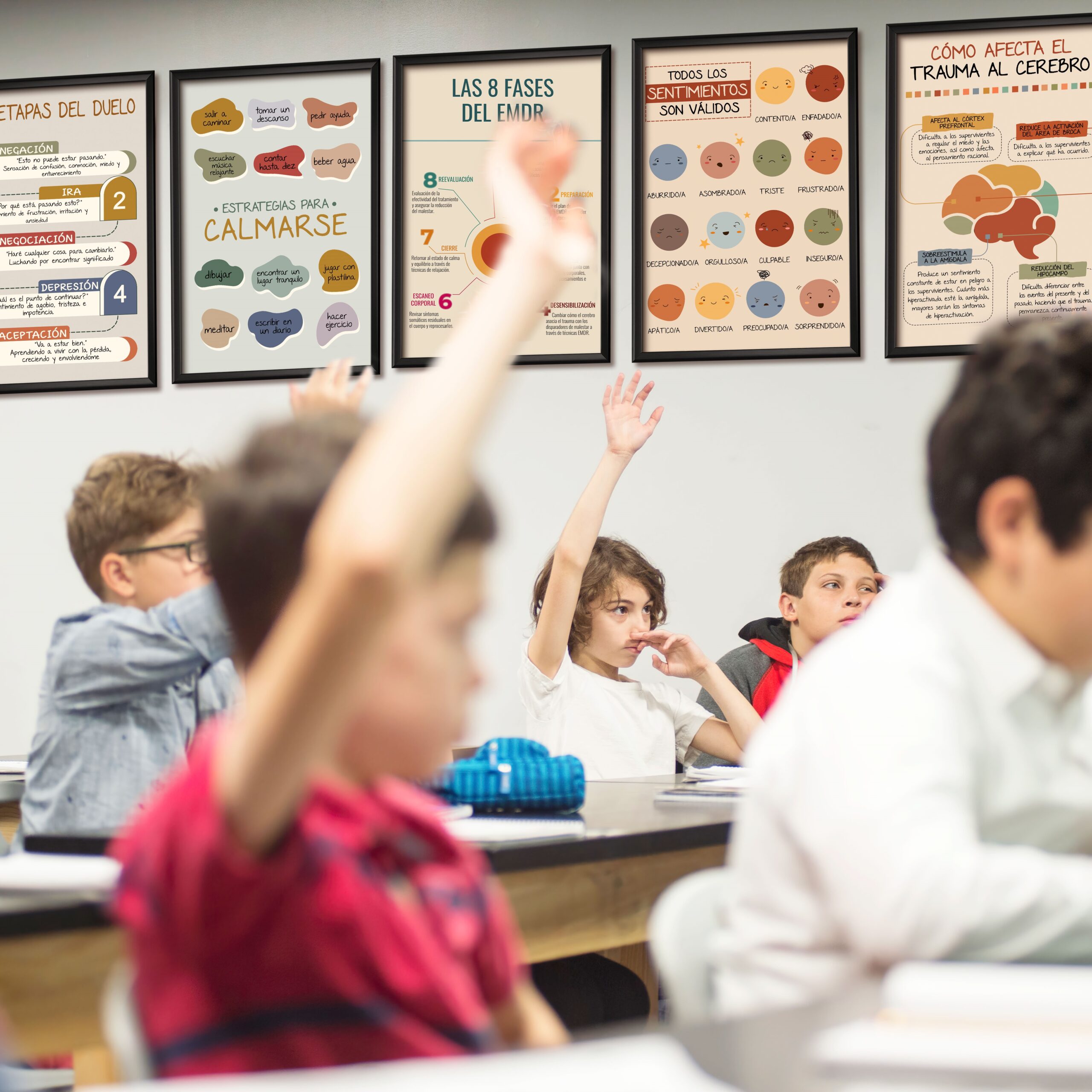 All Feeling Are Valid Spanish Mental Health Printable - Image 6