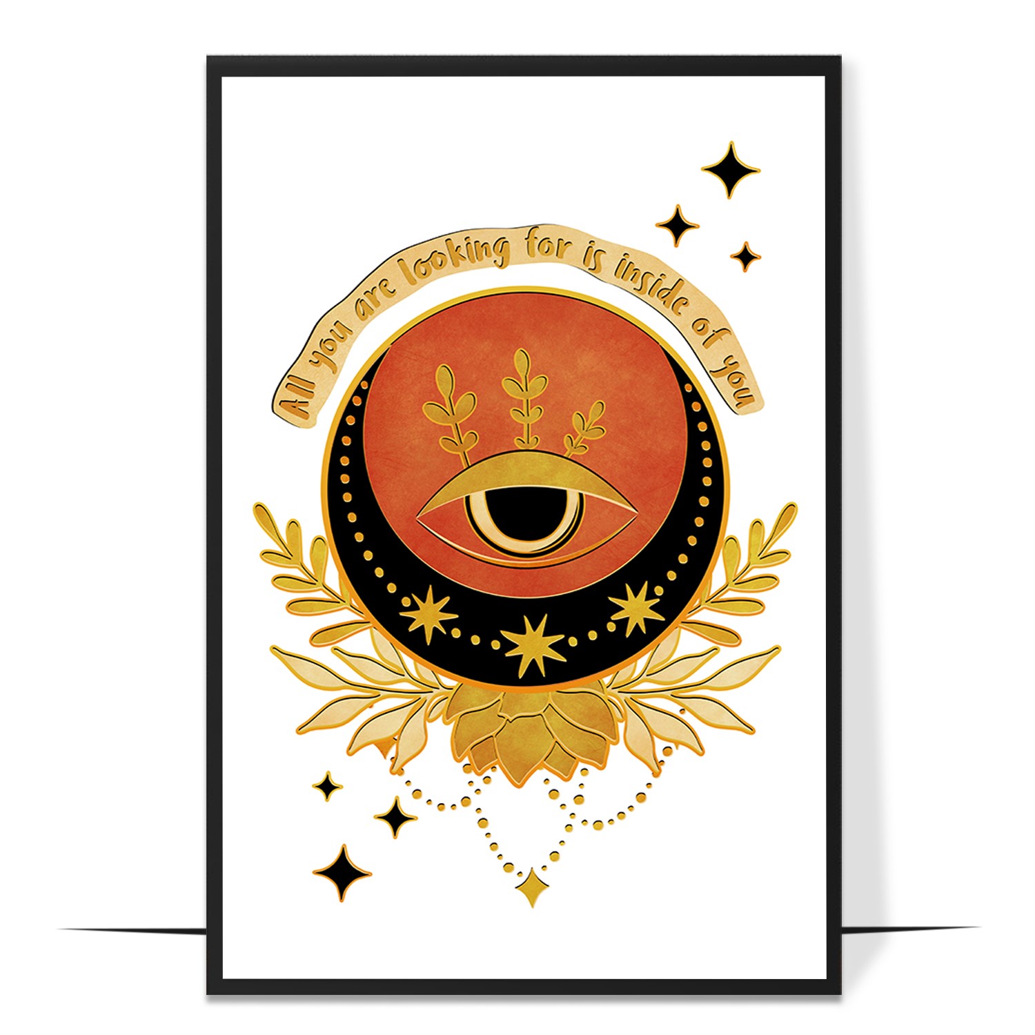 All You Are Looking Hippie Wall Art