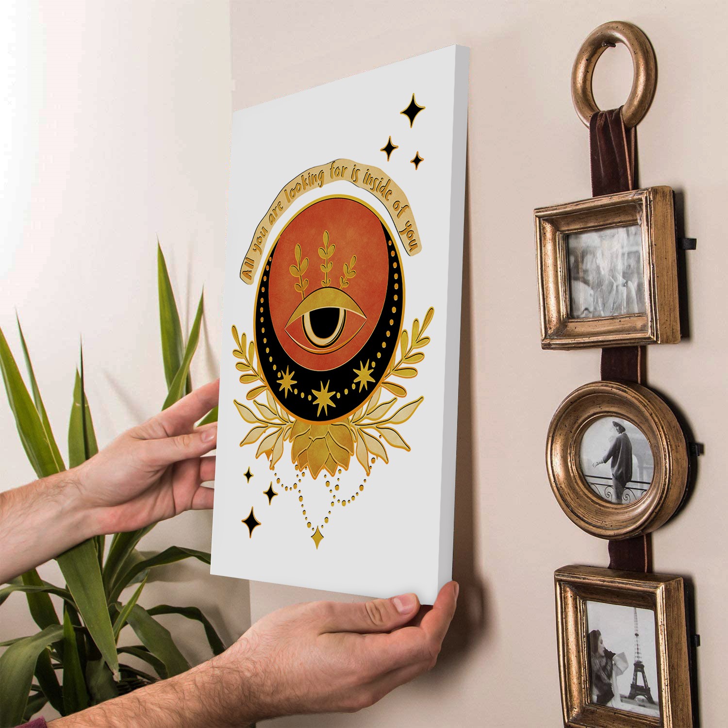 All You Are Looking Hippie Mental Health Wall Art - Image 3