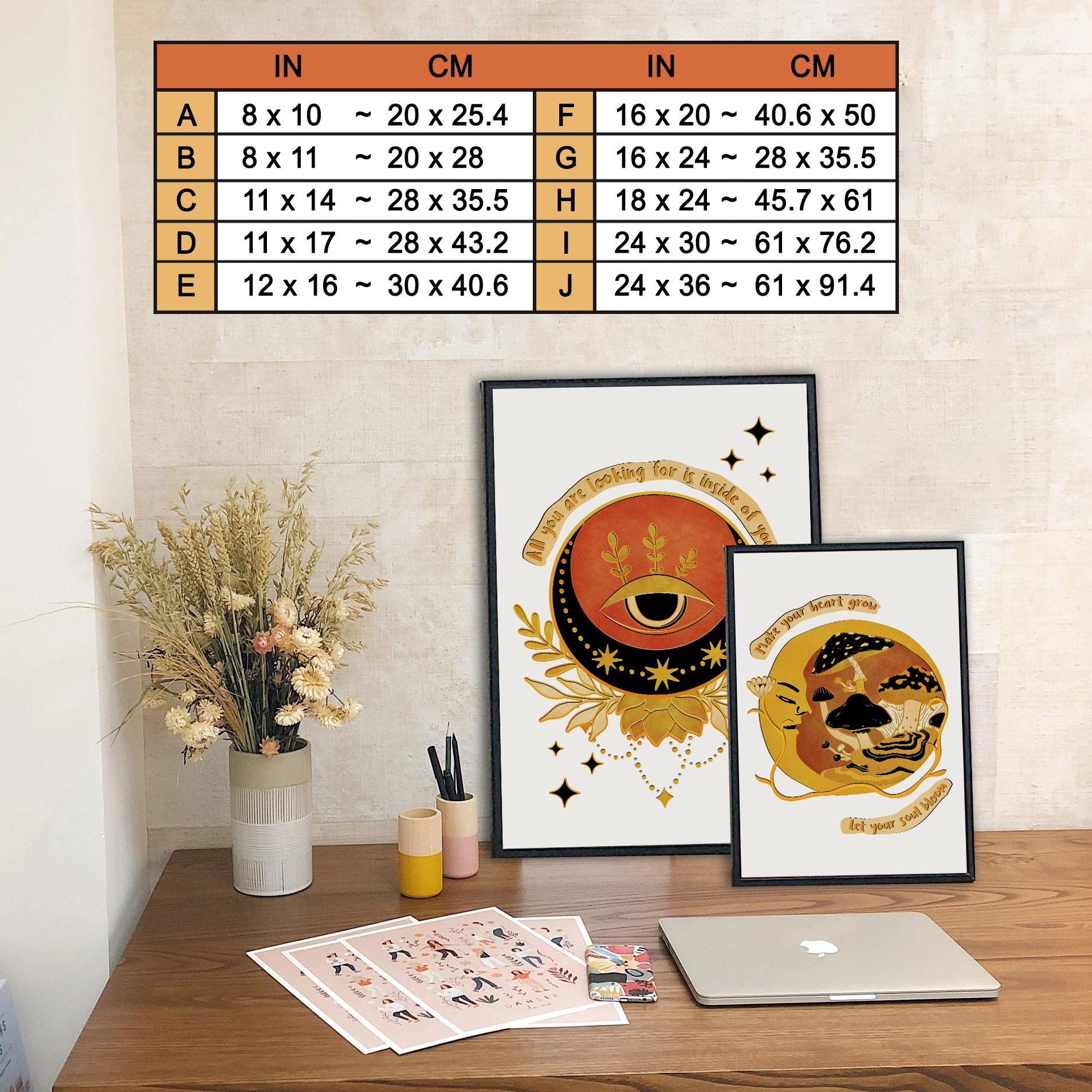 All You Are Looking Hippie Mental Health Wall Art - Image 7