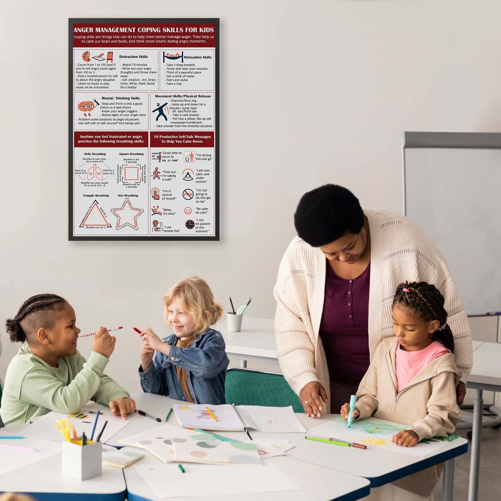 Anger Management Coping Skills for Kids Printable - Image 2