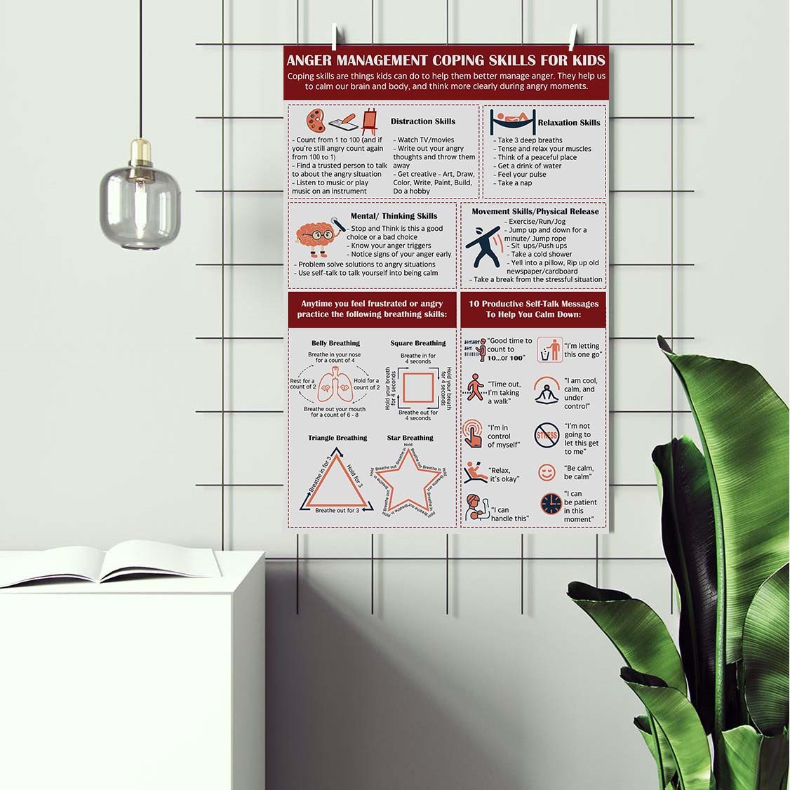 Anger Management Coping Skills for Kids Printable - Image 3