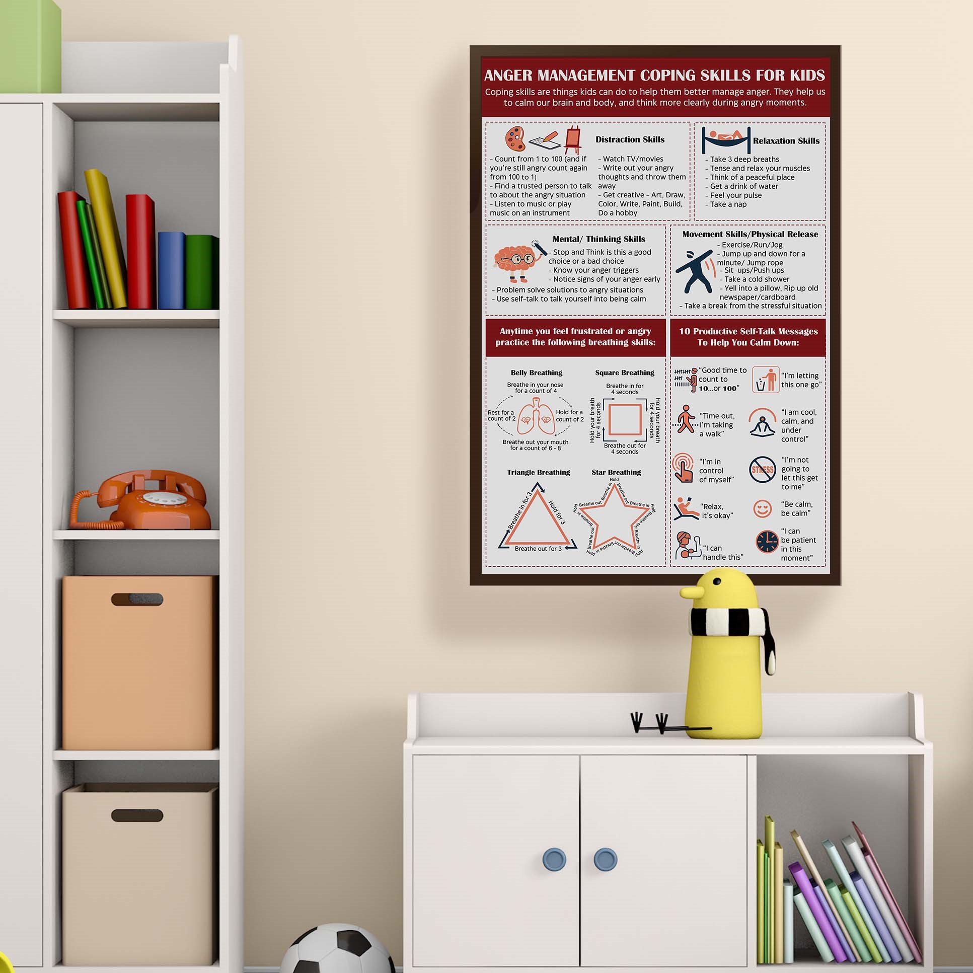 Anger Management Coping Skills for Kids Printable - Image 4