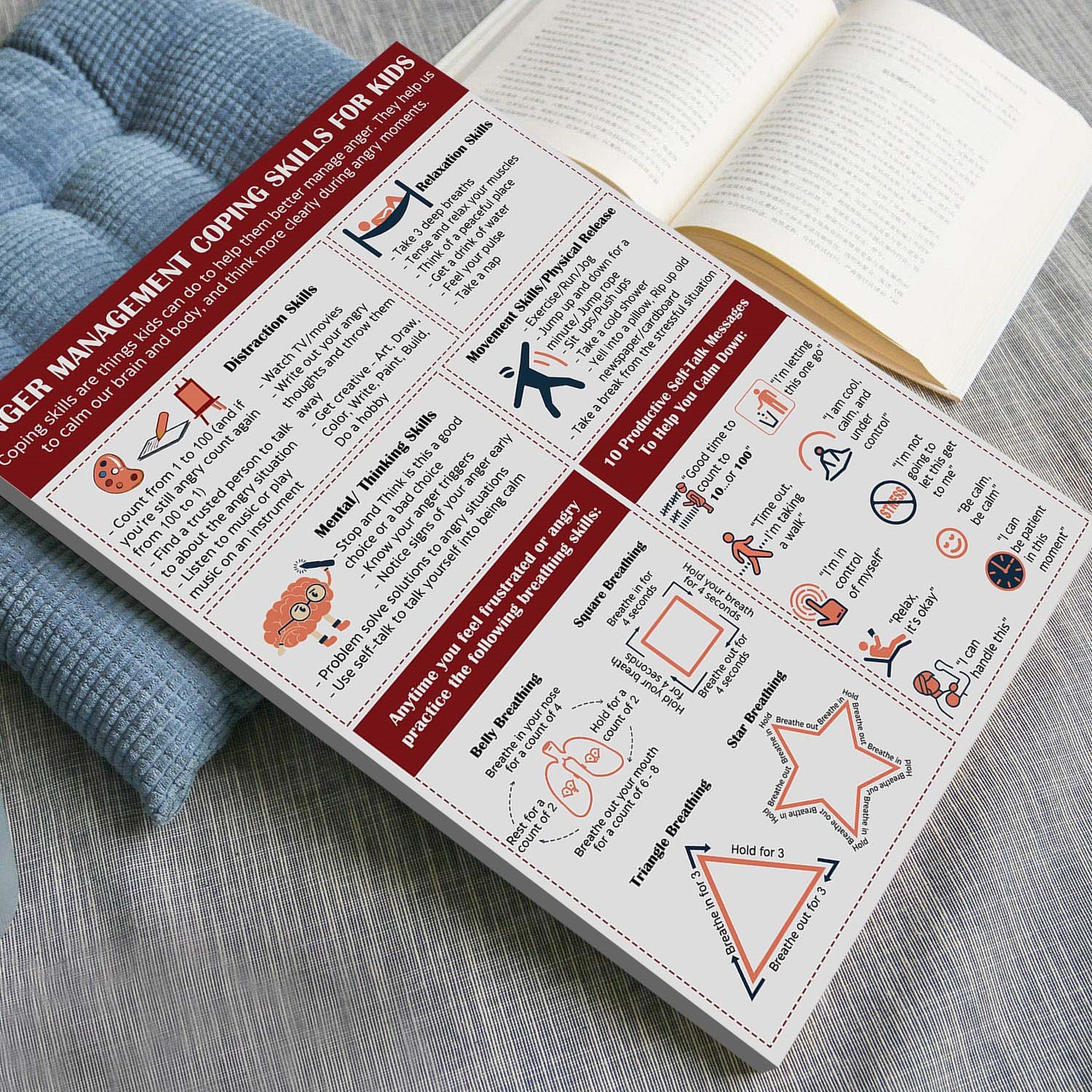 Anger Management Coping Skills for Kids Printable - Image 5