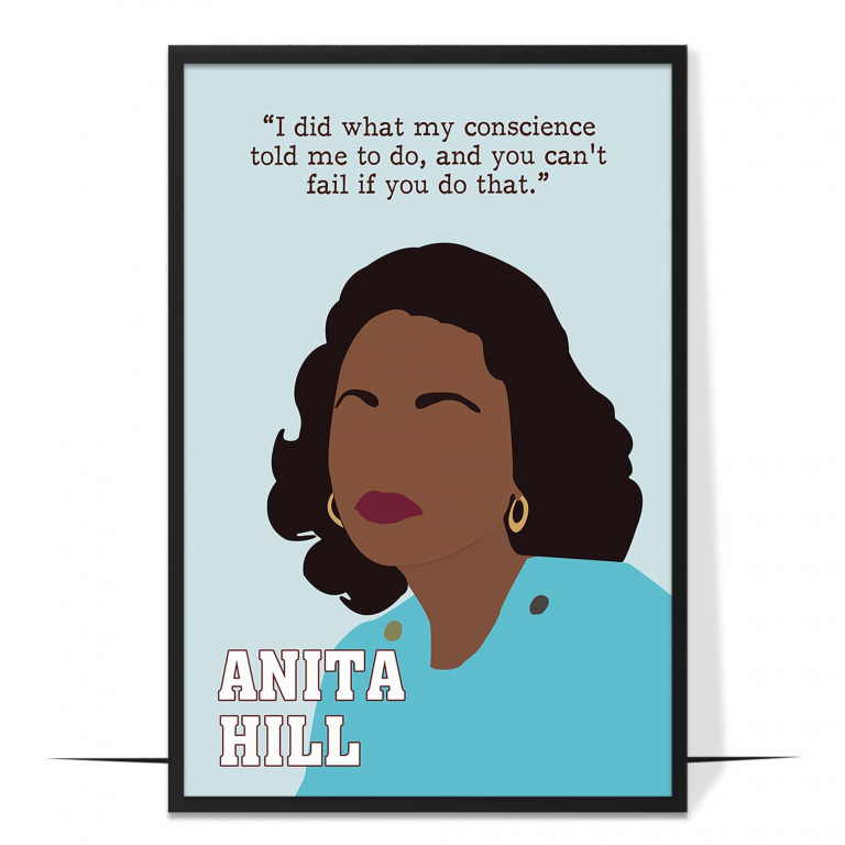 Anita Hill Hand-drawn Wall Art