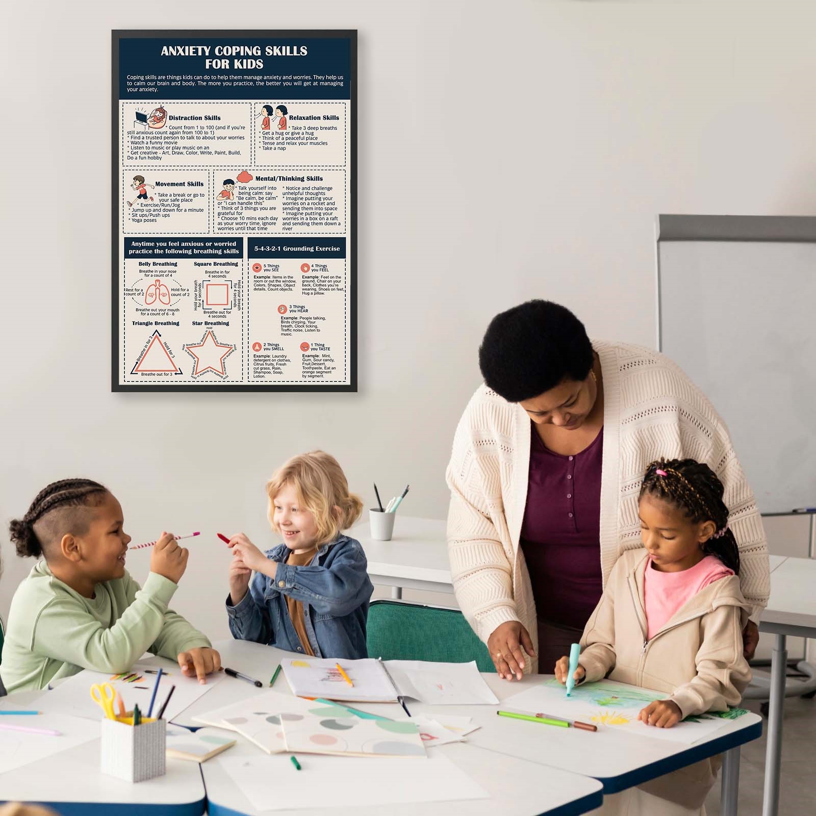 Anxiety Coping Skills for Kids Printable - Image 2