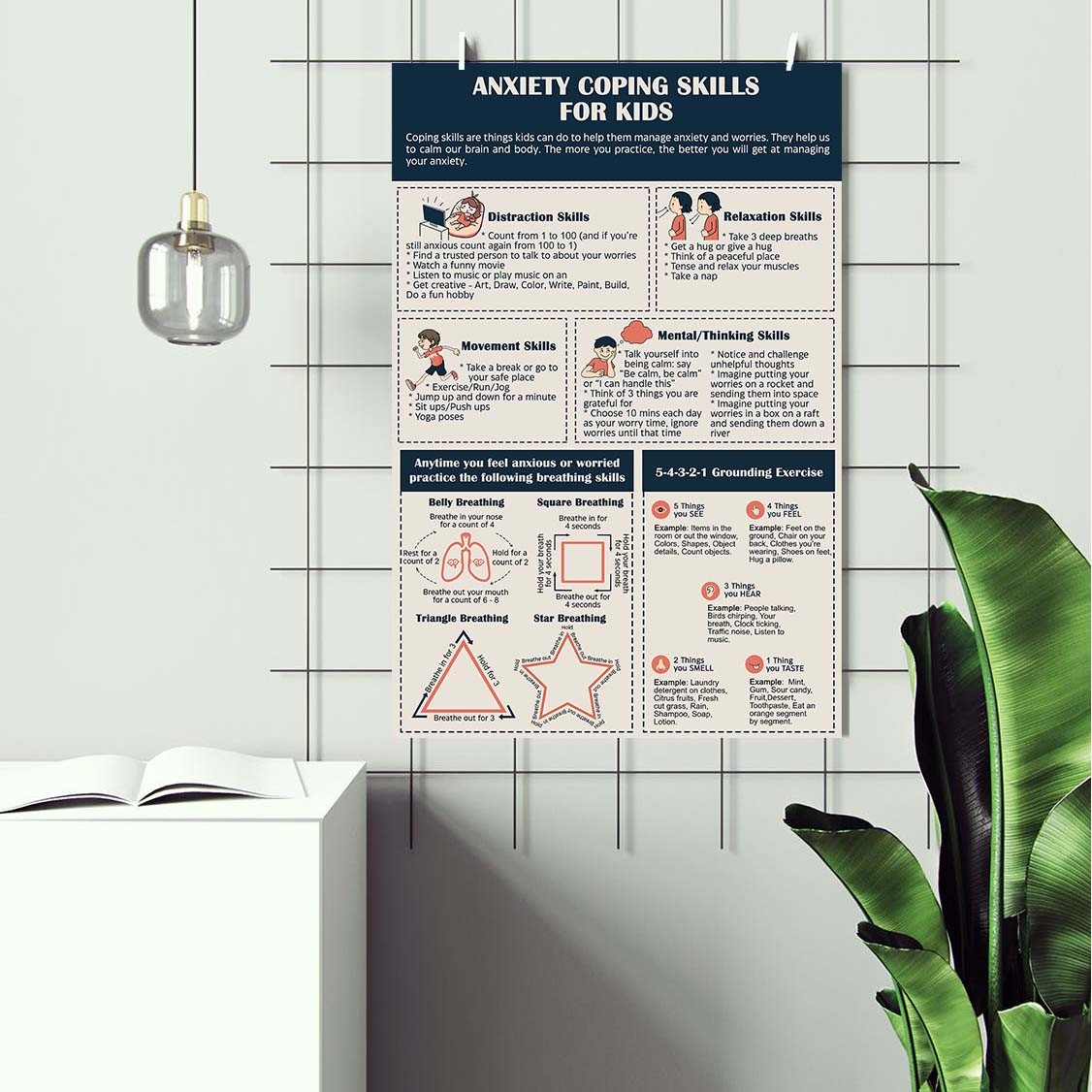 Anxiety Coping Skills for Kids Printable - Image 3