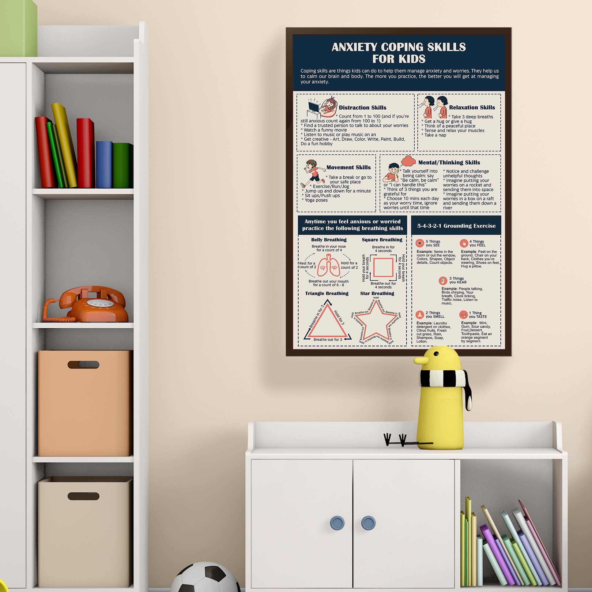 Anxiety Coping Skills for Kids Printable - Image 4