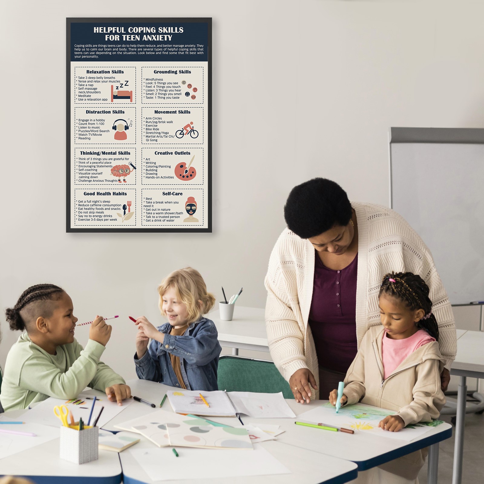 Anxiety Coping Skills for Teens Printable - Image 2