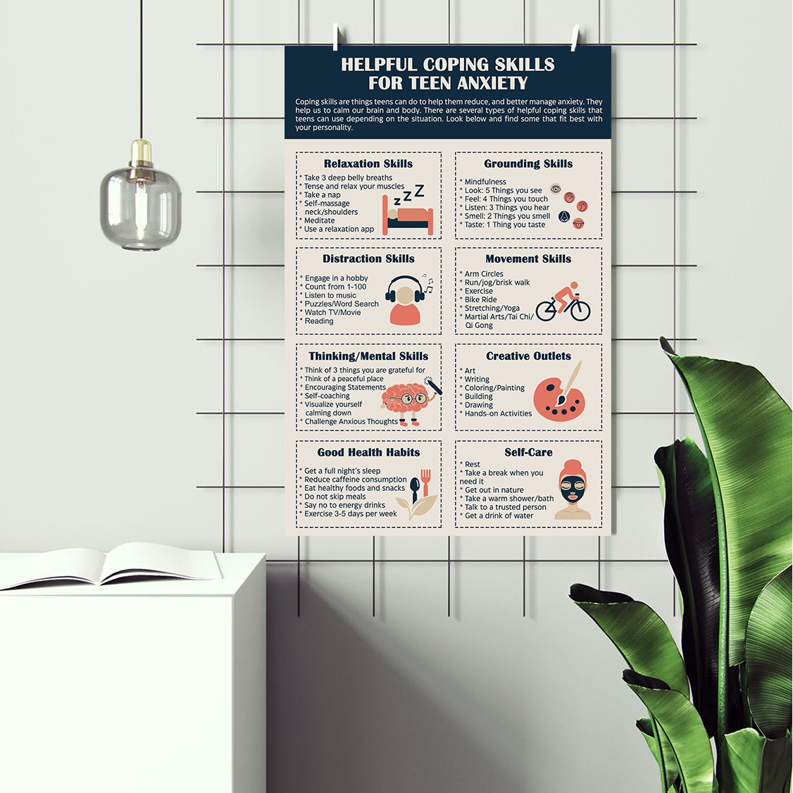 Anxiety Coping Skills for Teens Printable - Image 3