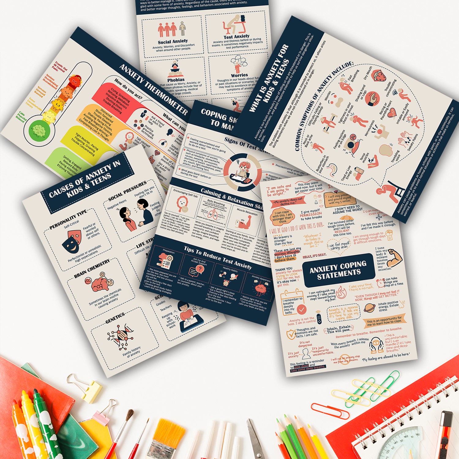 Anxiety Coping Skills for Teens Printable - Image 6