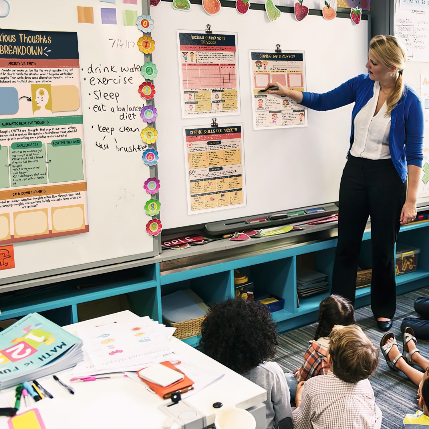 Anxiety Management Fillable Worksheet Printable - Image 6