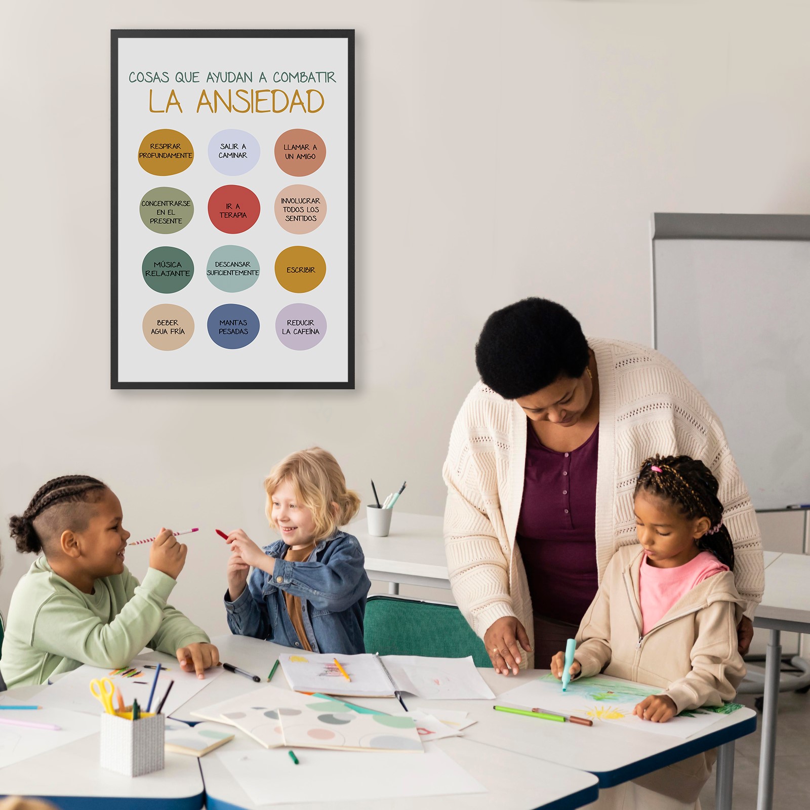 Anxiety Spanish Mental Health Printable - Image 5