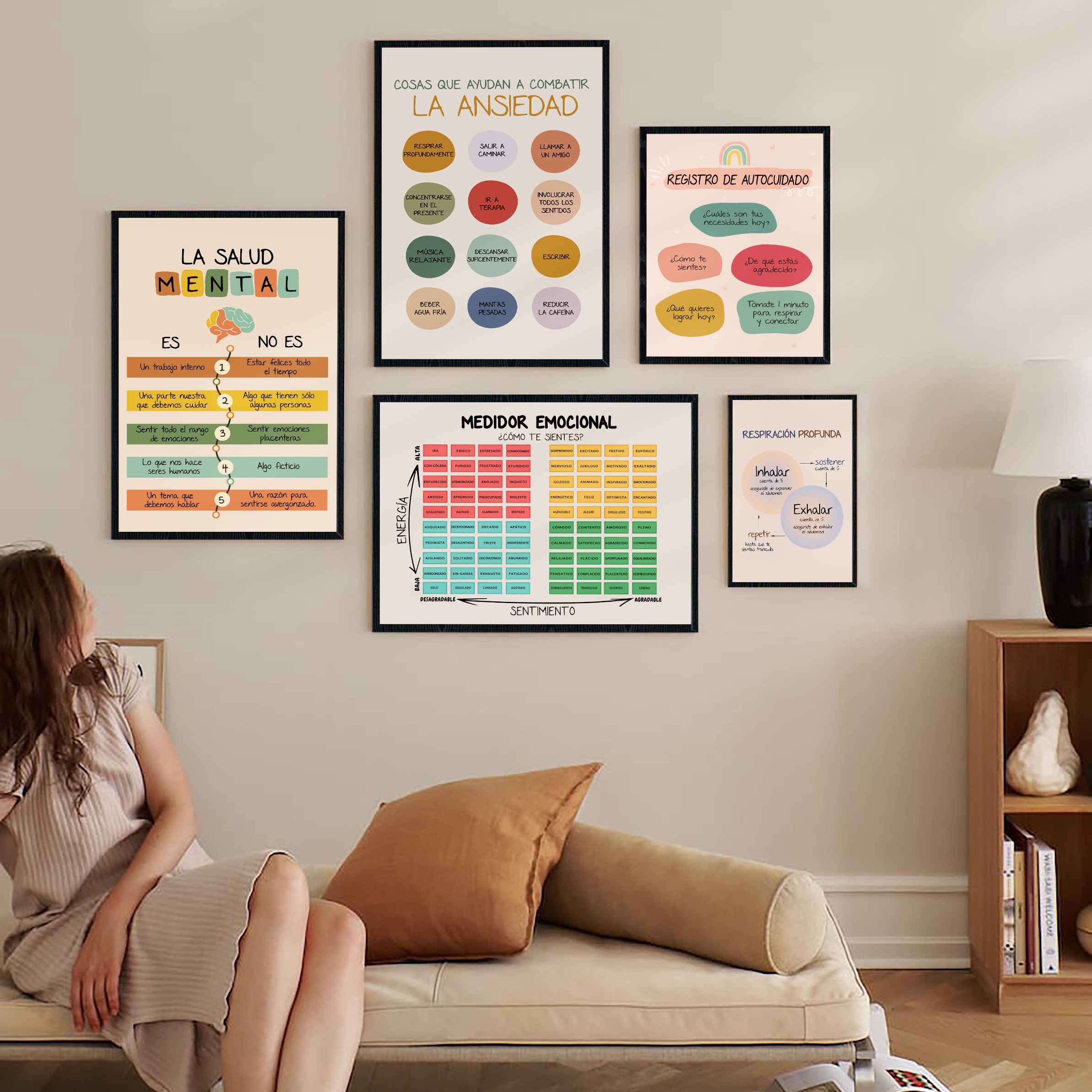 Anxiety Spanish Mental Health Printable - Image 6