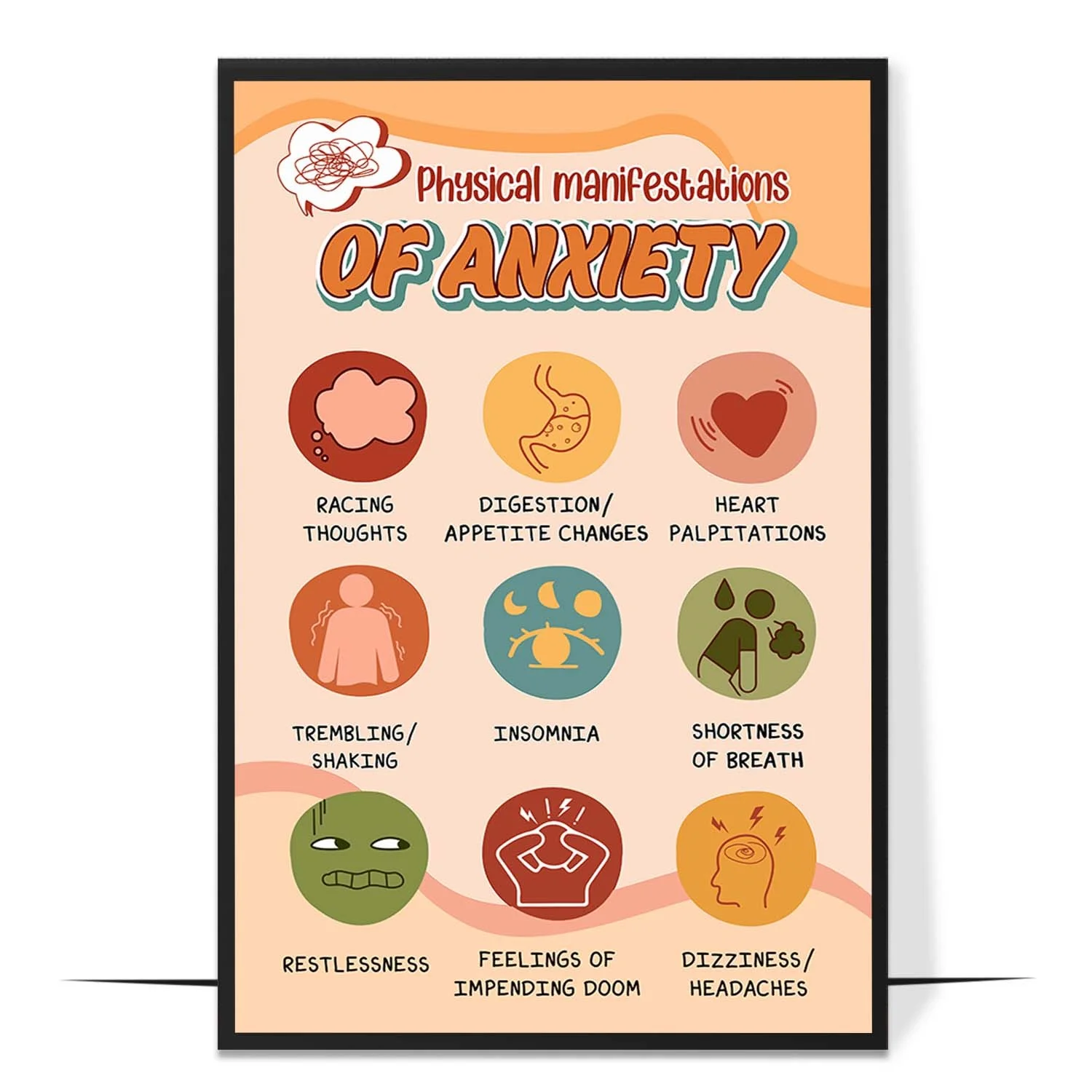 Anxiety Symptoms Printable