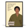 Audre Lorde Hand-drawn Wall Art
