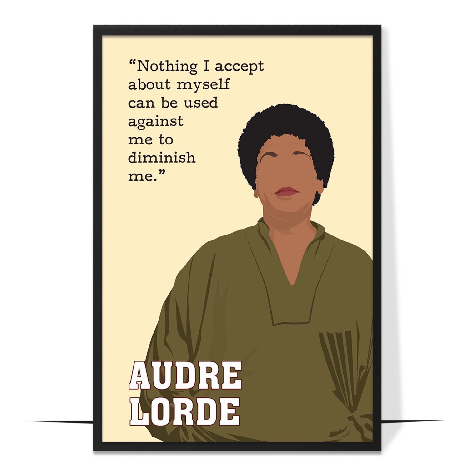 Audre Lorde Hand-drawn Wall Art