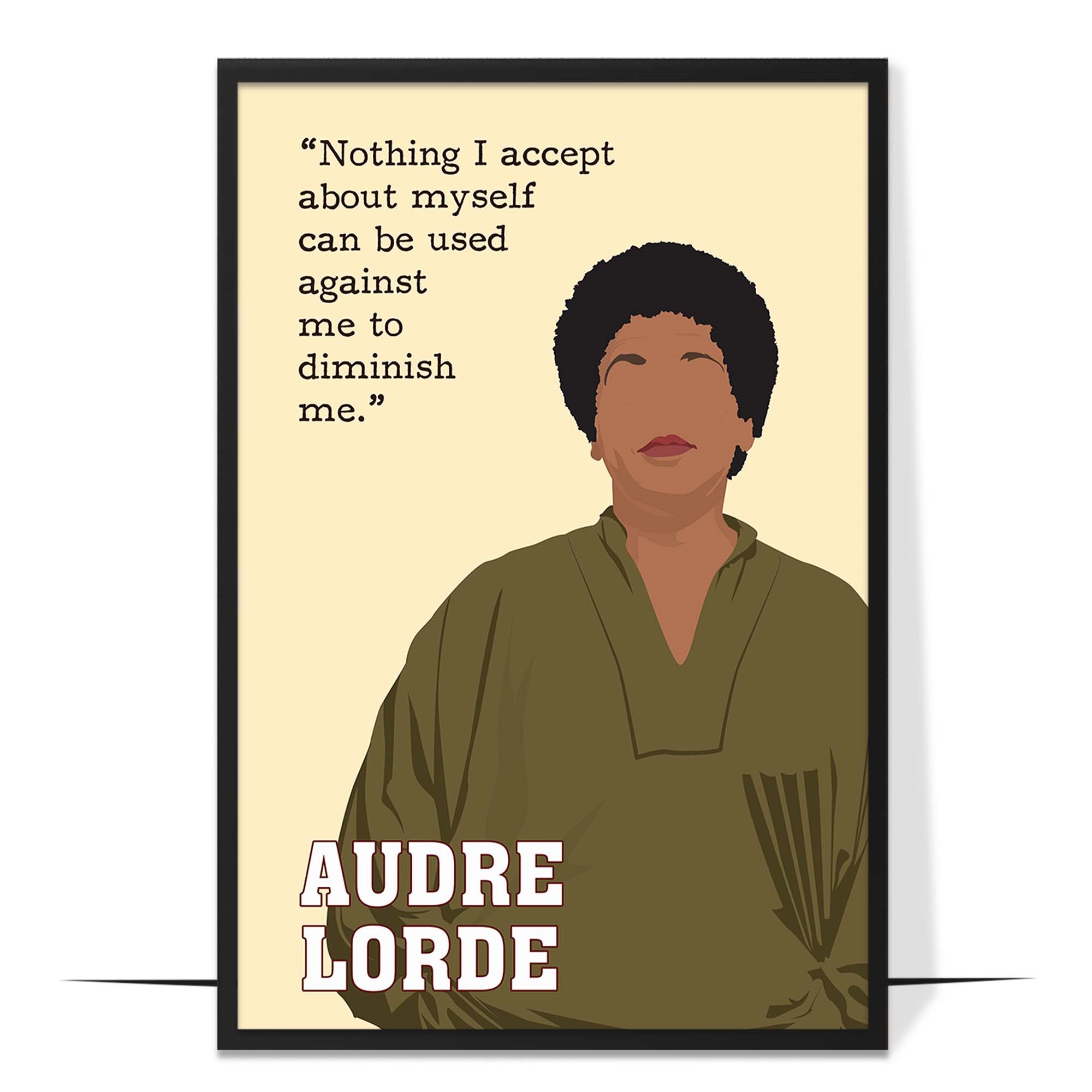 Audre Lorde Hand-drawn Wall Art