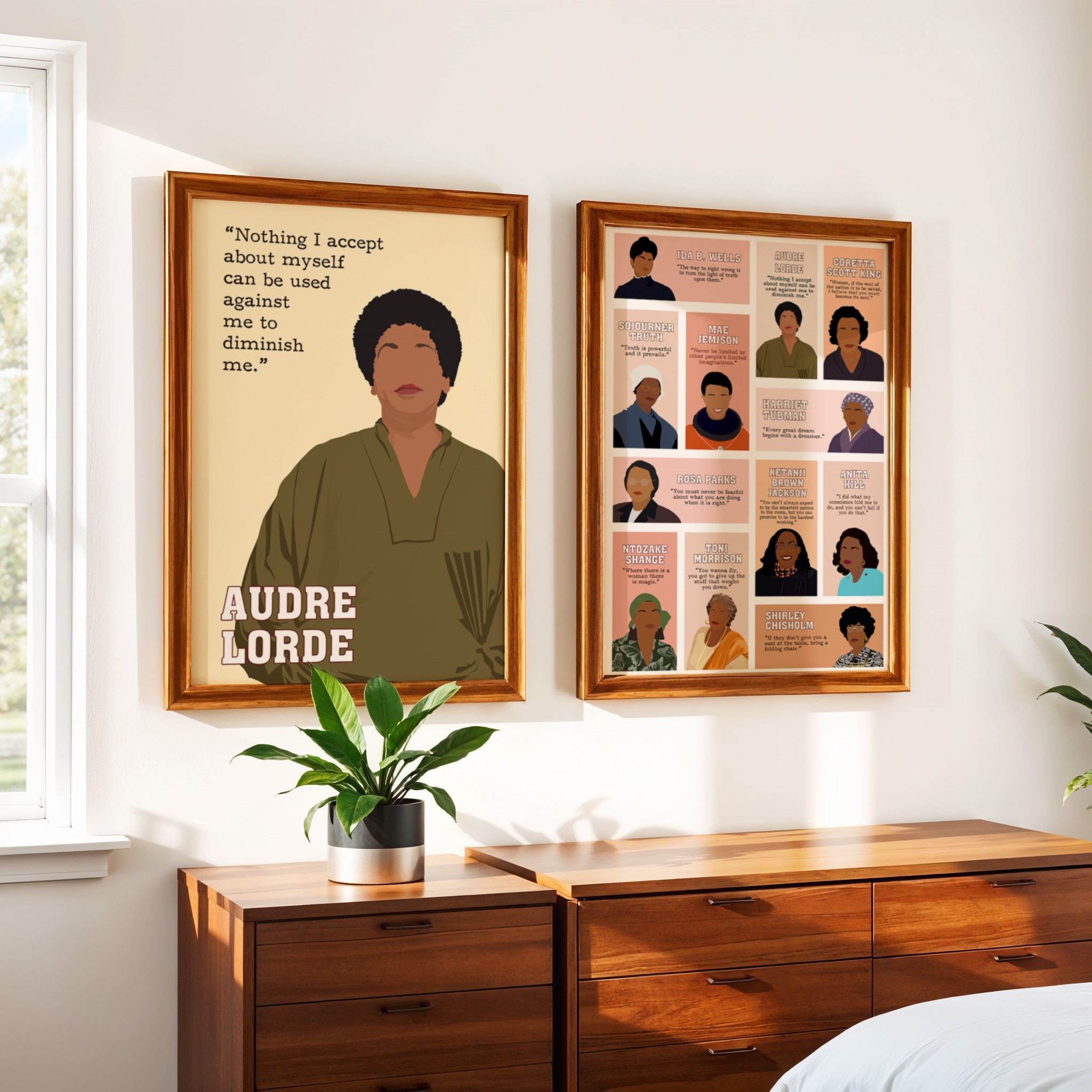 Audre Lorde Inspirational Quote Wall Art - Image 5