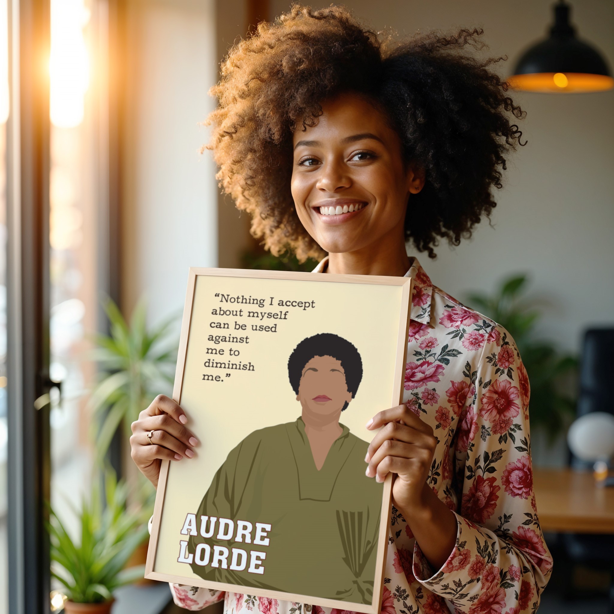 Audre Lorde Inspirational Quote Wall Art - Image 6