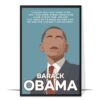 Barack Obama President Hand-drawn Wall Art